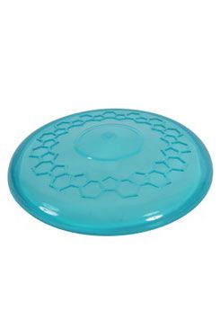 Hračka pes FRISBEE TPR POP 23 cm tyrkysová Zolux