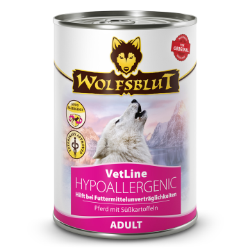 Wolfsblut VetLine konz. Hypoallergenic 395g - kůň s…