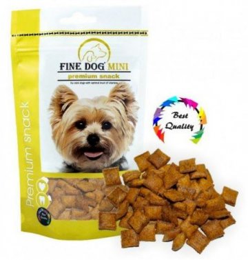 FINE DOG MINI Polštářek kuřecí 100g